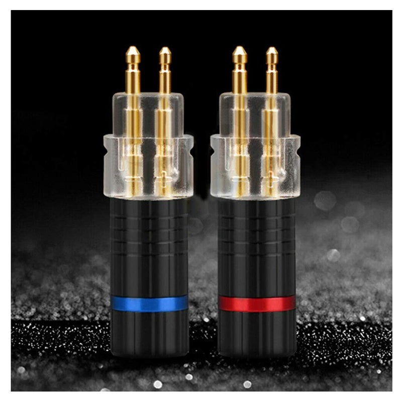 Acxico 2Sets Earphone Cable Pin Metal Plug Connector Adapter for Sennheiser HD650 HD600 HD580 HD25 - Image 3
